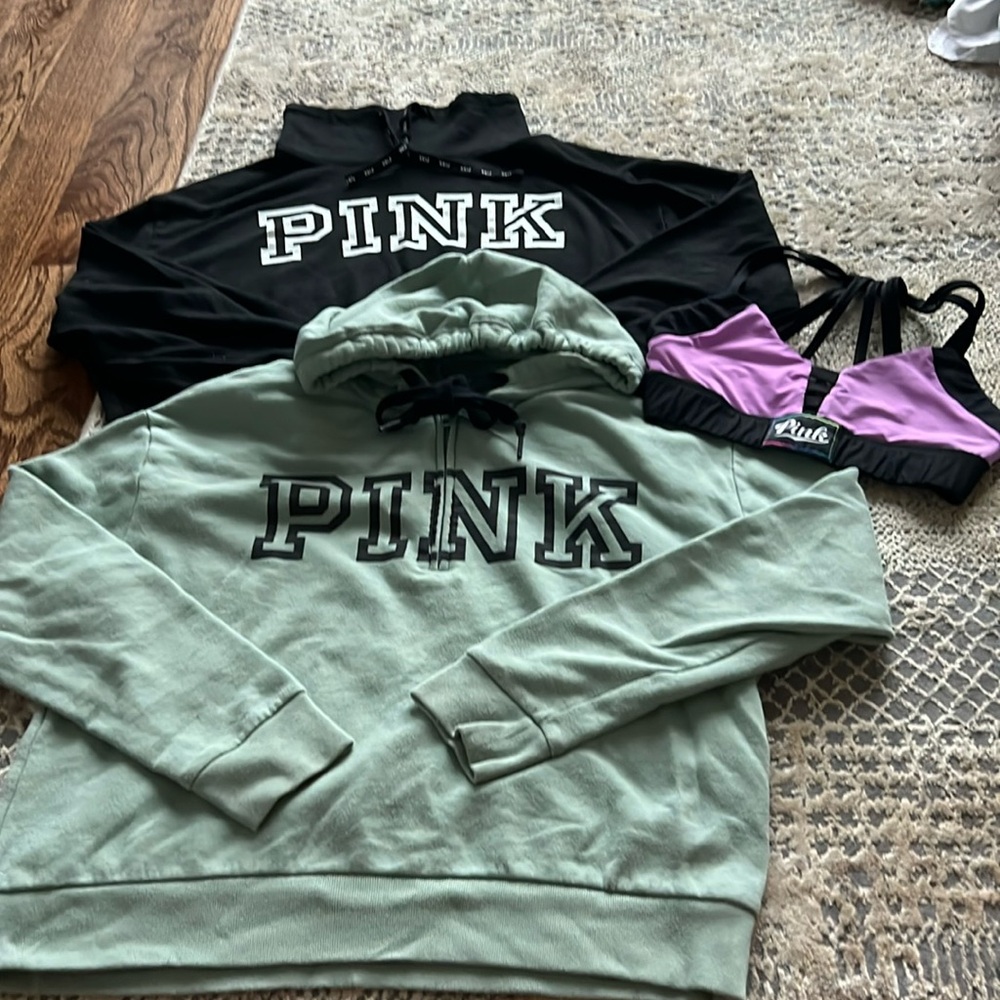 XS Victorias Secret Pink Lot-3 Pieces